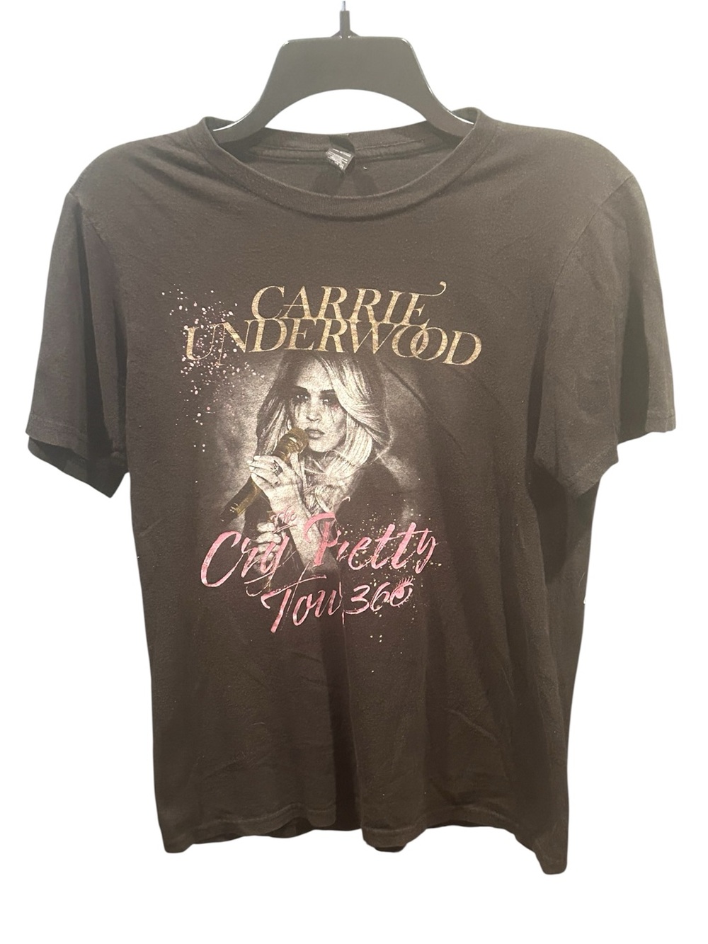 Carrie Underwood Cry Pretty Tour 360 Shirt 2019 Concert Dates District XS Extra